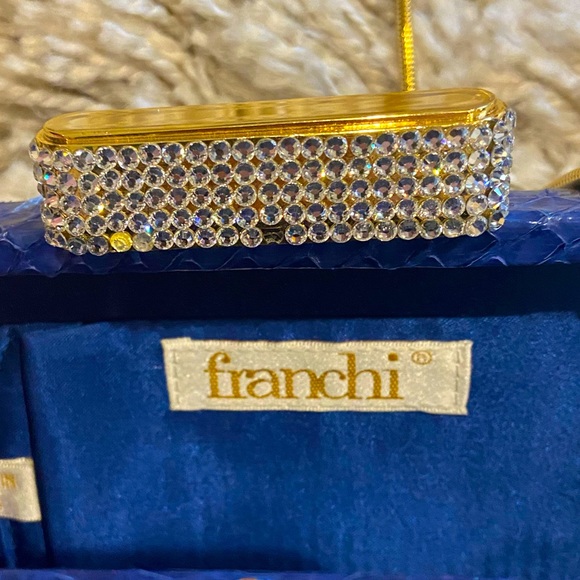 Evening bag/clutch with golf hardware new - Picture 3 of 3